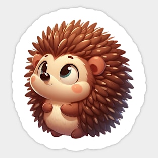 Cute Hedgehog Sticker